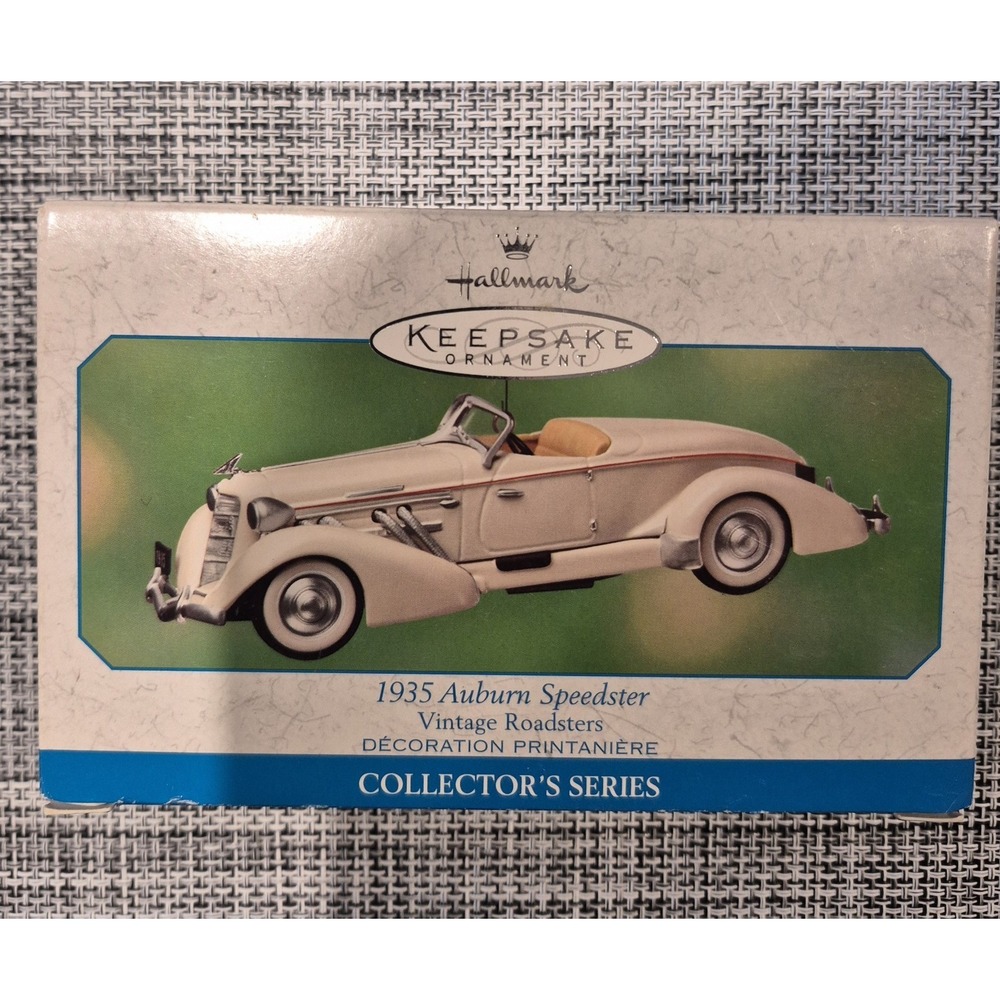 Hallmark Keepsake‎ Ornaments  Vintage Roadsters Series Lot Of 3 1999, 2000, 2001 - Picture 4 of 5